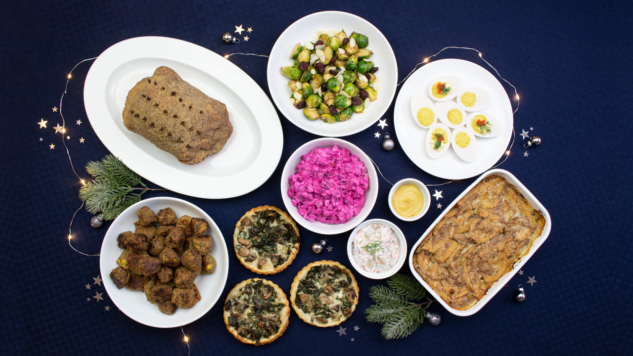 Ett veganskt julbord