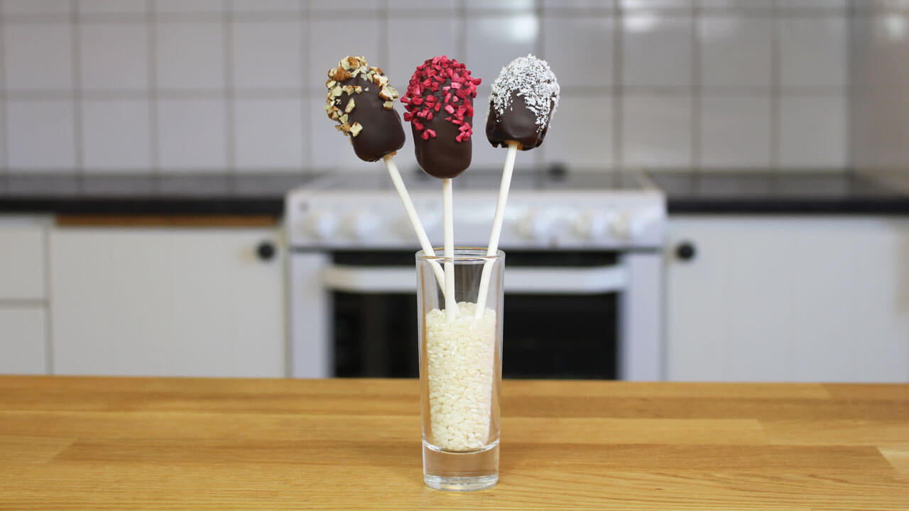 Veganska date pops