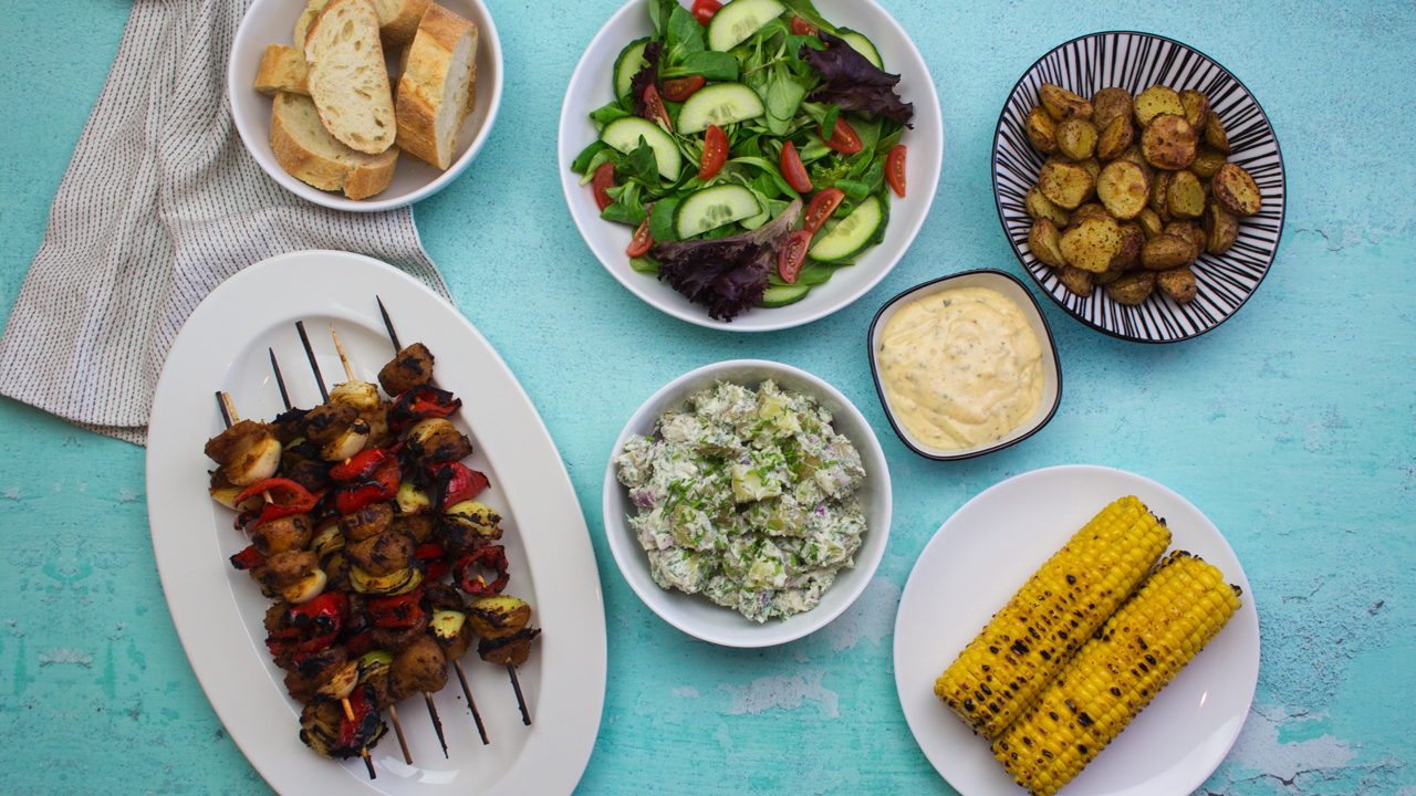 Recept på Den perfekta veganska grillkvällen