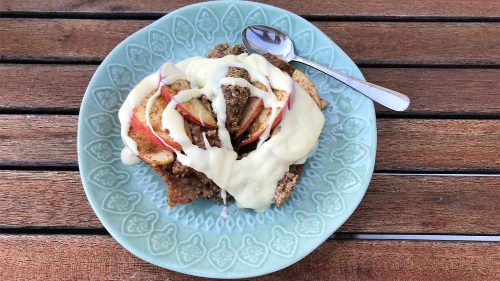 No bake Äppelpaj