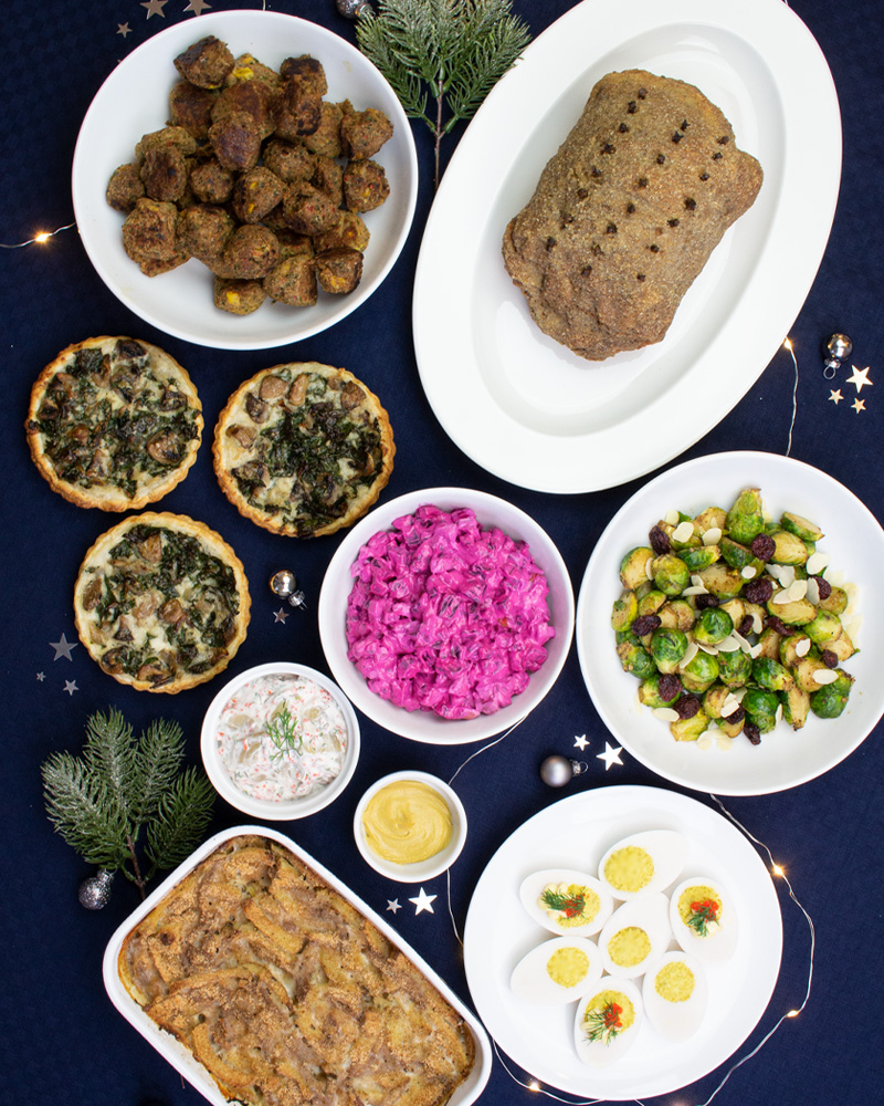 Ett veganskt julbord