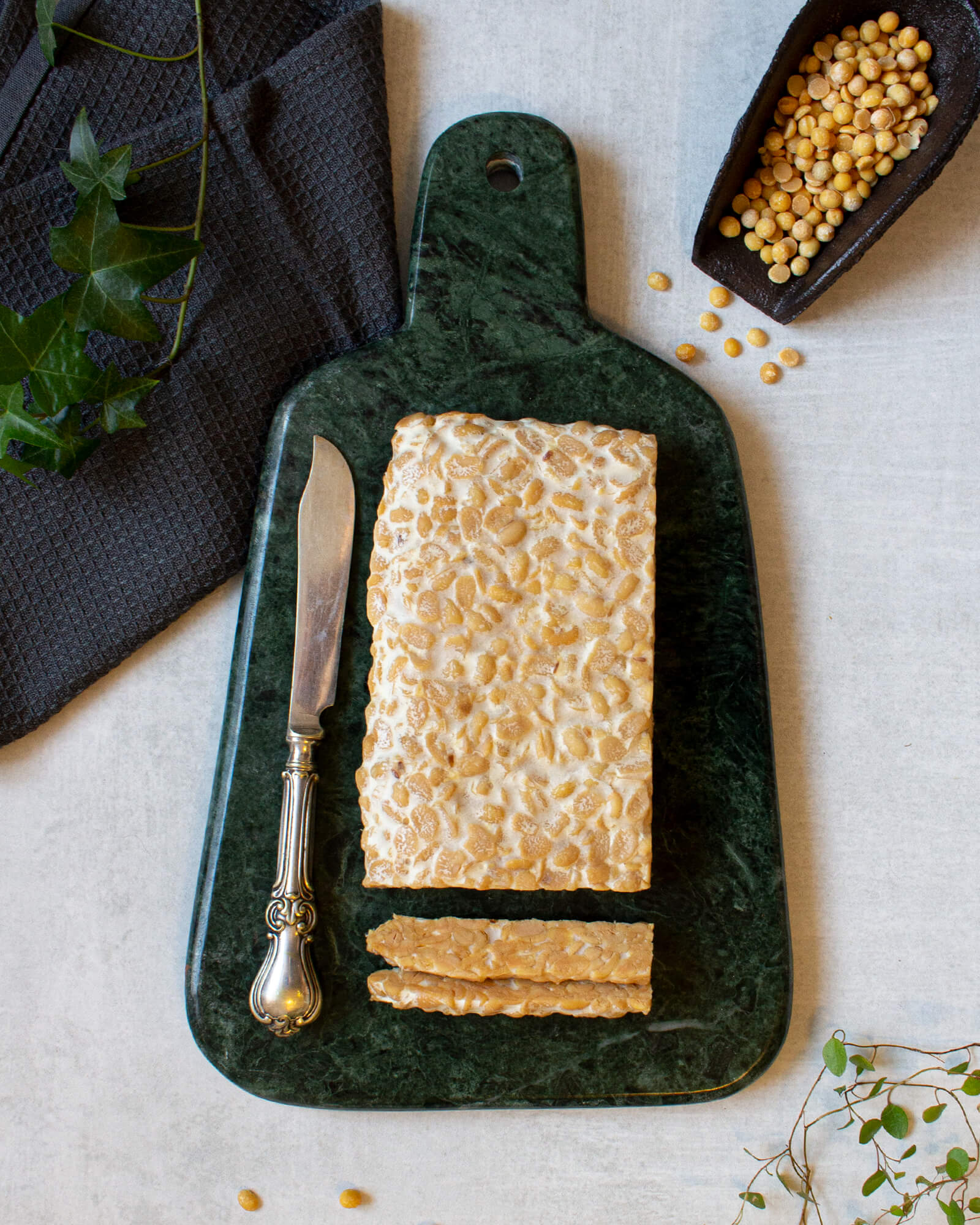 Hemmagjord tempeh
