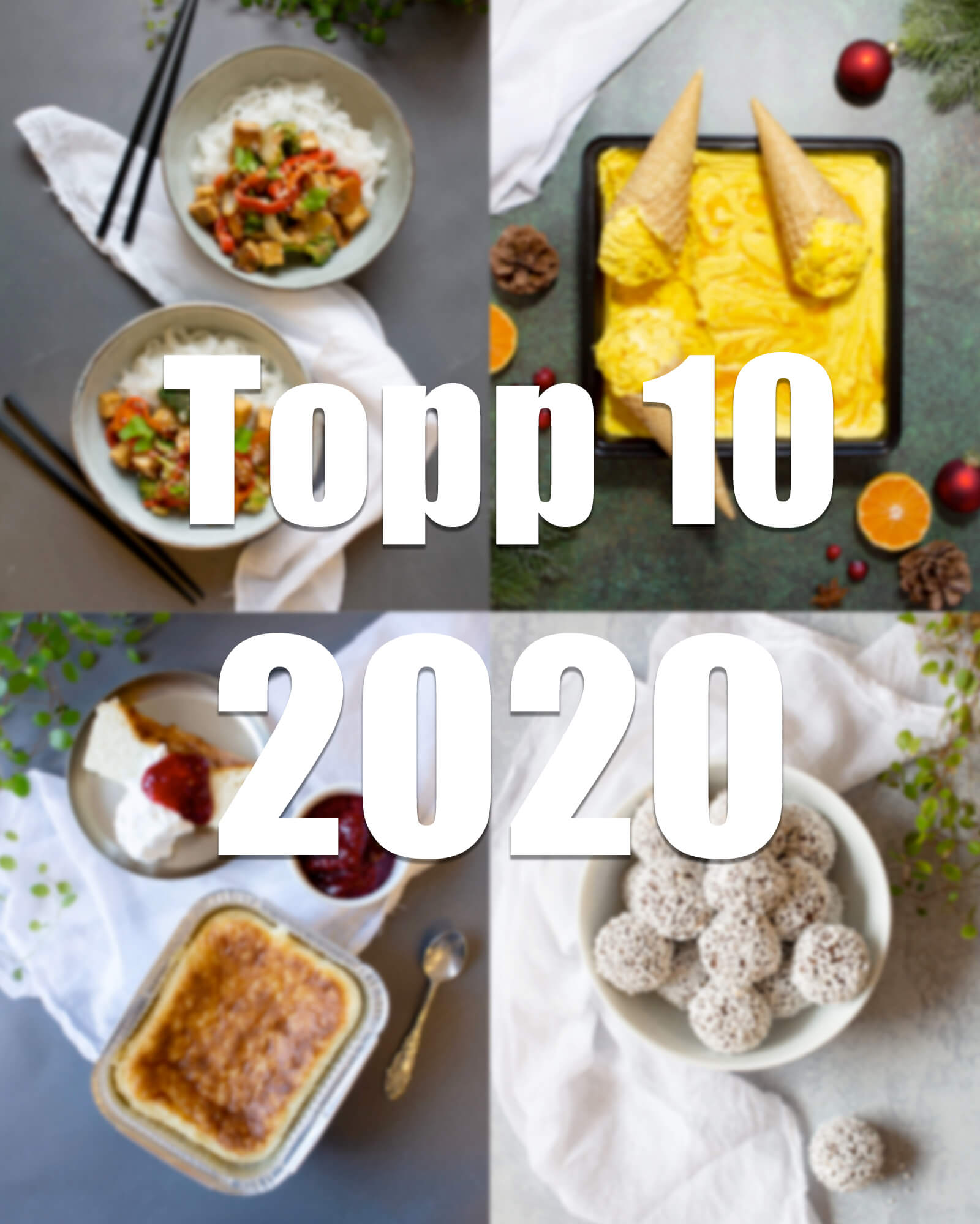 Best of 2020 - De 10 populäraste recepten