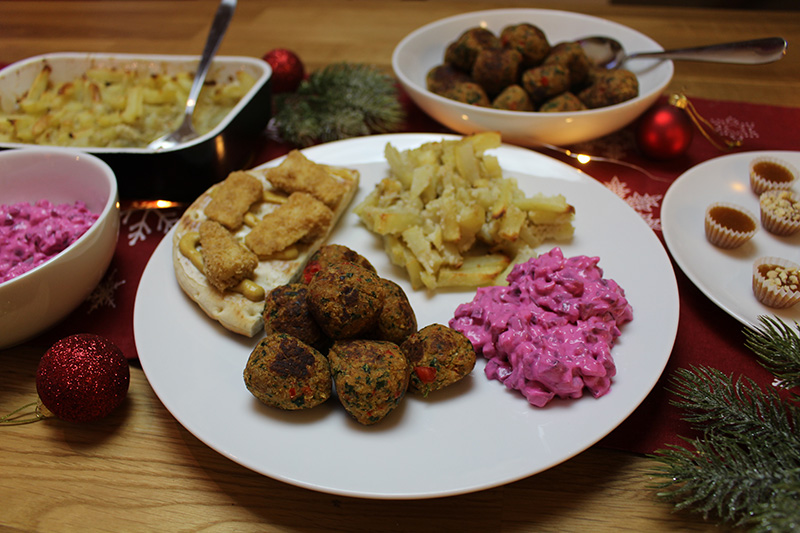 Ett veganskt julbord