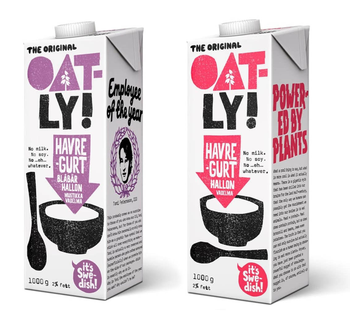 vegansk yougurt från oatly