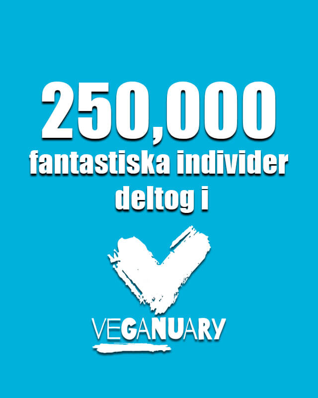 Rekordår för Veganuary 2019