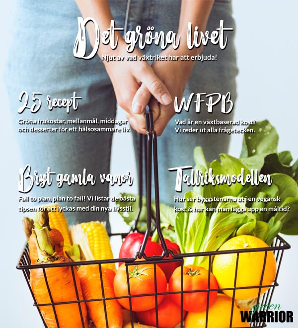 Det Gröna Livet - Gratis ebok med veganska recept från Green Warrior