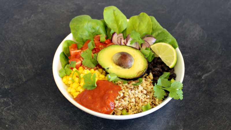 Burritobowl i gruppen Recept / Ntfritt hos Green Warrior (recept_2018_09_18_24)