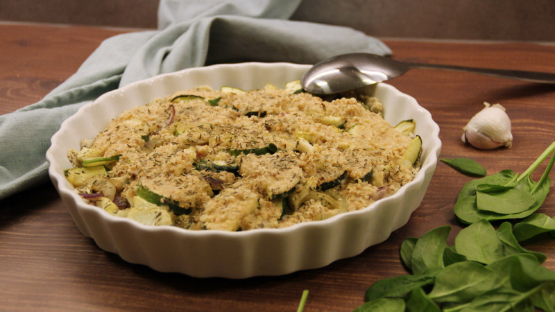 Grönsakspaj med zucchini och vitkål i gruppen Recept / Sojafritt hos Green Warrior (recept_2019-03_03)