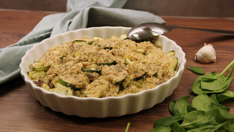 Grnsakspaj med zucchini och vitkl i gruppen Recept / Sojafritt hos Green Warrior (recept_2019-03_03)