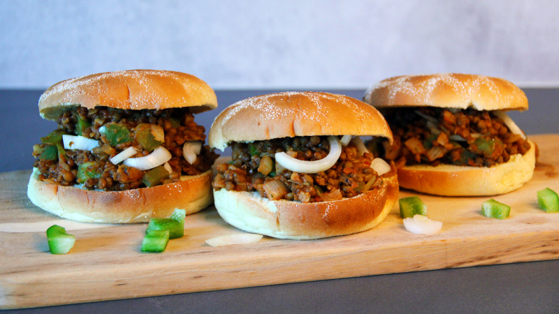 Veganska Sloppy Joes i gruppen Recept / Ntfritt hos Green Warrior (recept_2019_06_23)