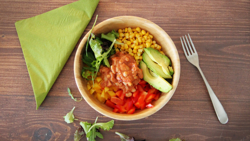 Chilibowl med quinoa och avokado i gruppen Recept / Ntfritt hos Green Warrior (recept_2019_07_14)