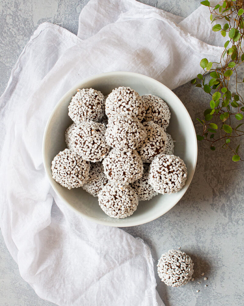 Veganska chokladbollar i gruppen Recept / Ntfritt hos Green Warrior (recept_2020-08-16)